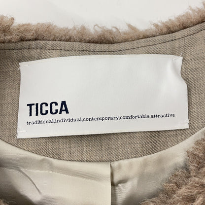 MOCA Wool Short Coat Coat F Women's
