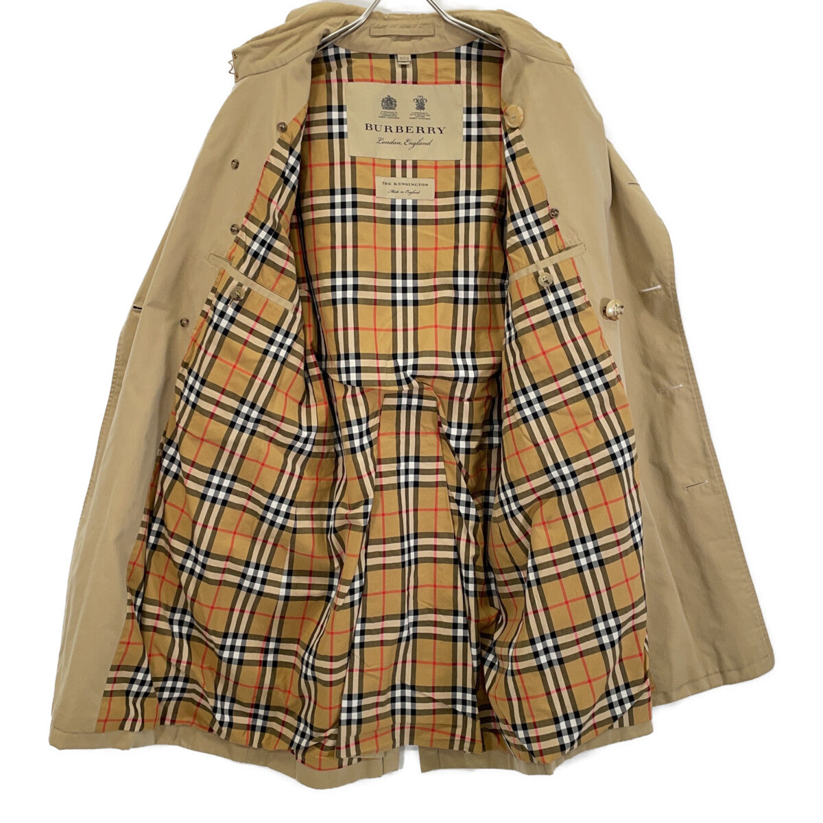 BURBERRY 博柏利 4073483 米色 THE KENSINGTON/肯辛顿 风衣 外套