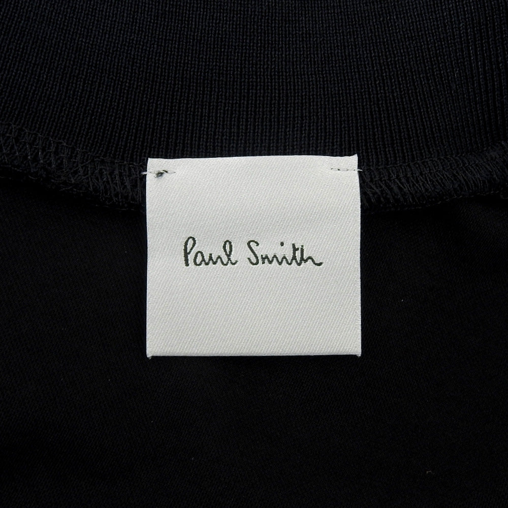 PaulSmith 保罗史密斯 全新带标签 罗纹领 短袖 喇叭连衣裙 女士 黑色 M 245102 24AW 连衣裙