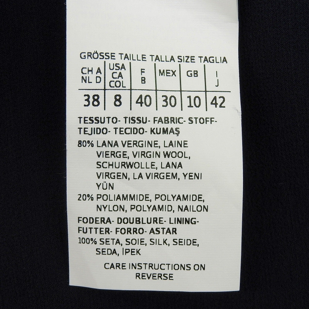 Like New Back Tuck Sleeveless Wool Dress Women's 42 Dress 42 Women's