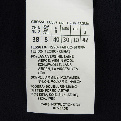 Like New Back Tuck Sleeveless Wool Dress Women's 42 Dress 42 Women's