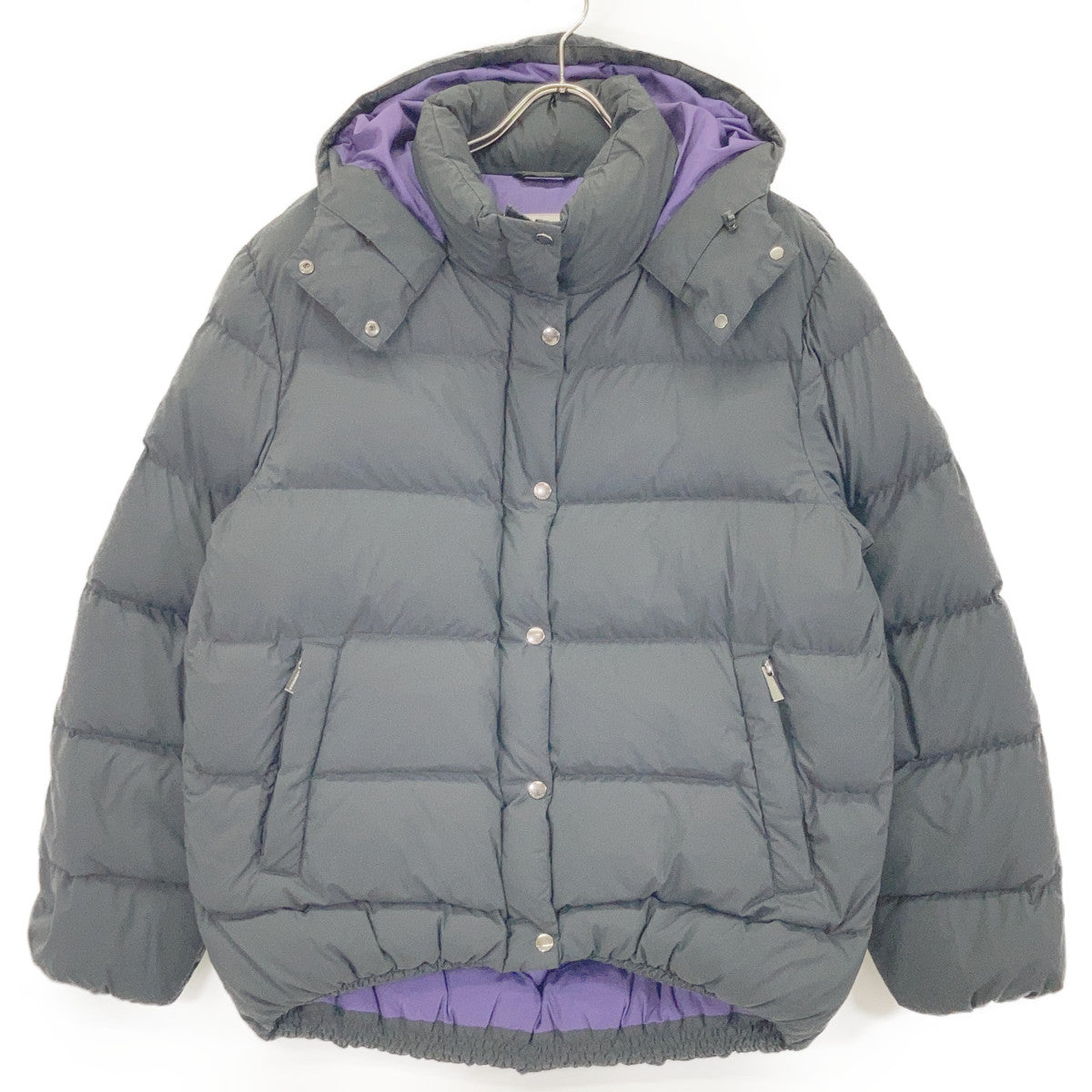 PYRENEX ピレネックス HWS014 ブラック PLUME2 プルーム2 フーデットダウンジャケット ジャケット