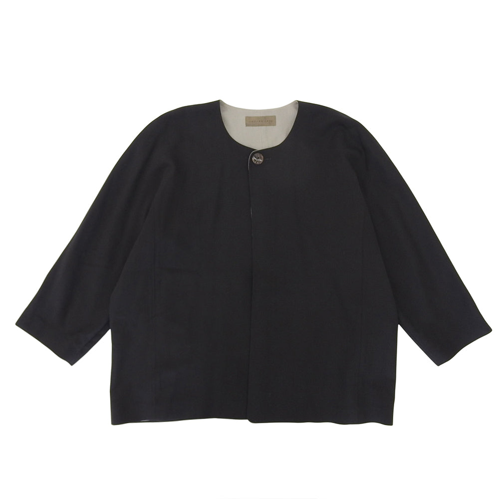 1B Drape Wide Silhouette Jacket for Women, Black, M (Jacket M, Women's)
