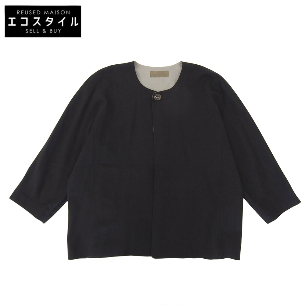 1B Drape Wide Silhouette Jacket for Women, Black, M (Jacket M, Women's)