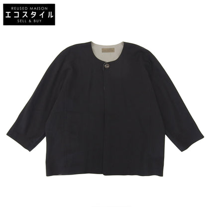 1B Drape Wide Silhouette Jacket for Women, Black, M (Jacket M, Women's)