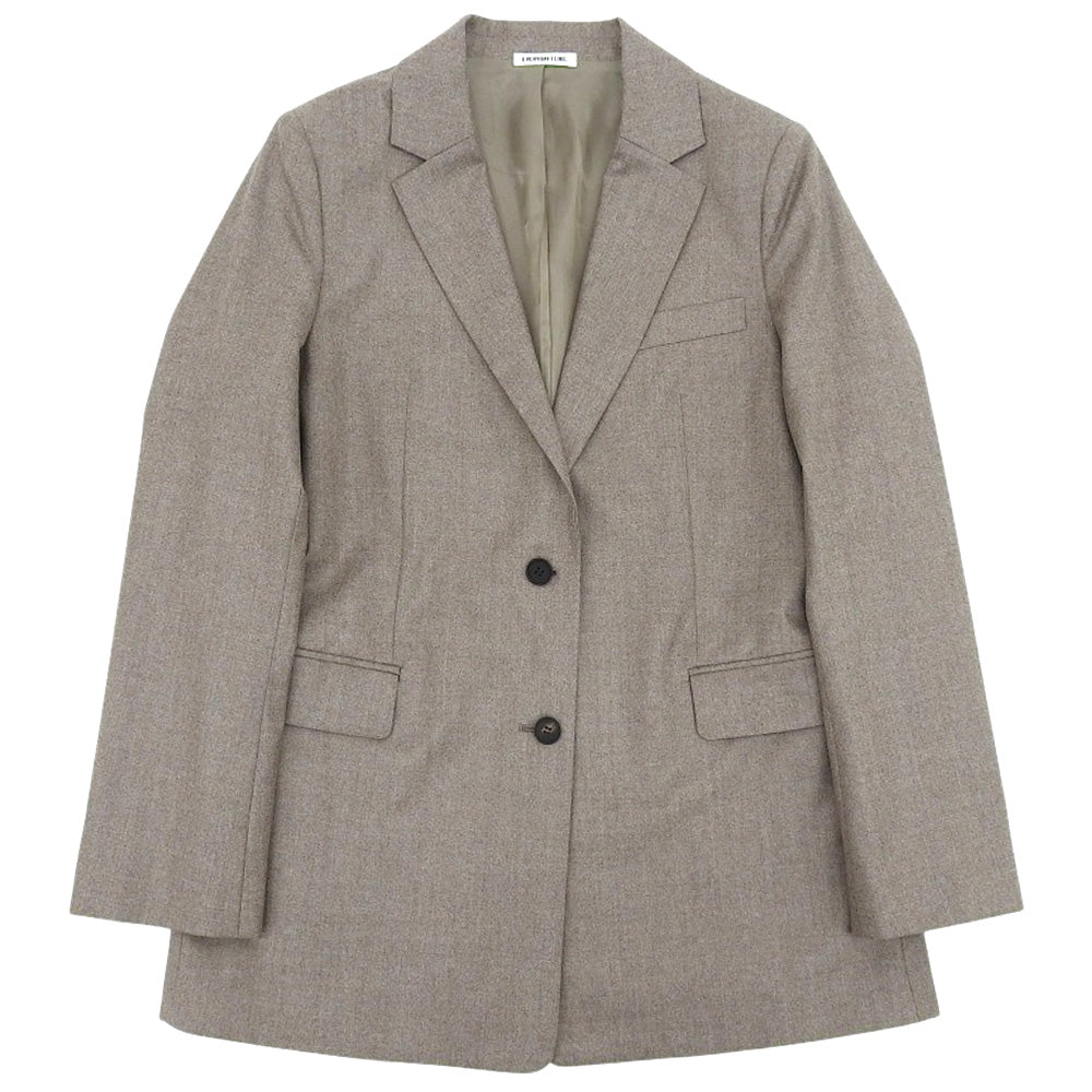 Like New Wool Center Vent 2B Tailored Jacket Women's Beige 38 20-010-500-8020 Jacket 38 Women's