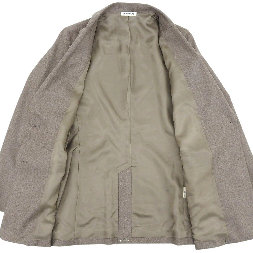Like New Wool Center Vent 2B Tailored Jacket Women's Beige 38 20-010-500-8020 Jacket 38 Women's