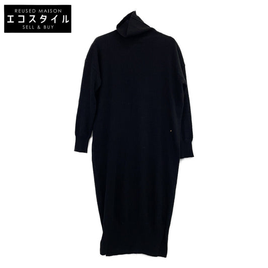 Dignite Collier K&A-806125 100% Cashmere Turtleneck Knit Dress F