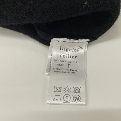 Dignite Collier DIGNITE COLLIER K&A-806125 100%羊绒 高领针织连衣裙 F