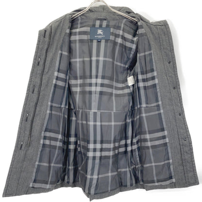 B1C21-648 Charcoal 100% Wool Down Coat Coat 38 Ladies