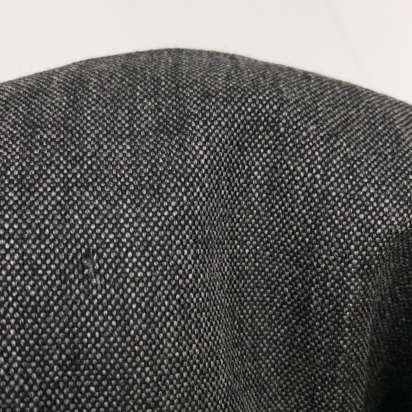 B1C21-648 Charcoal 100% Wool Down Coat Coat 38 Ladies
