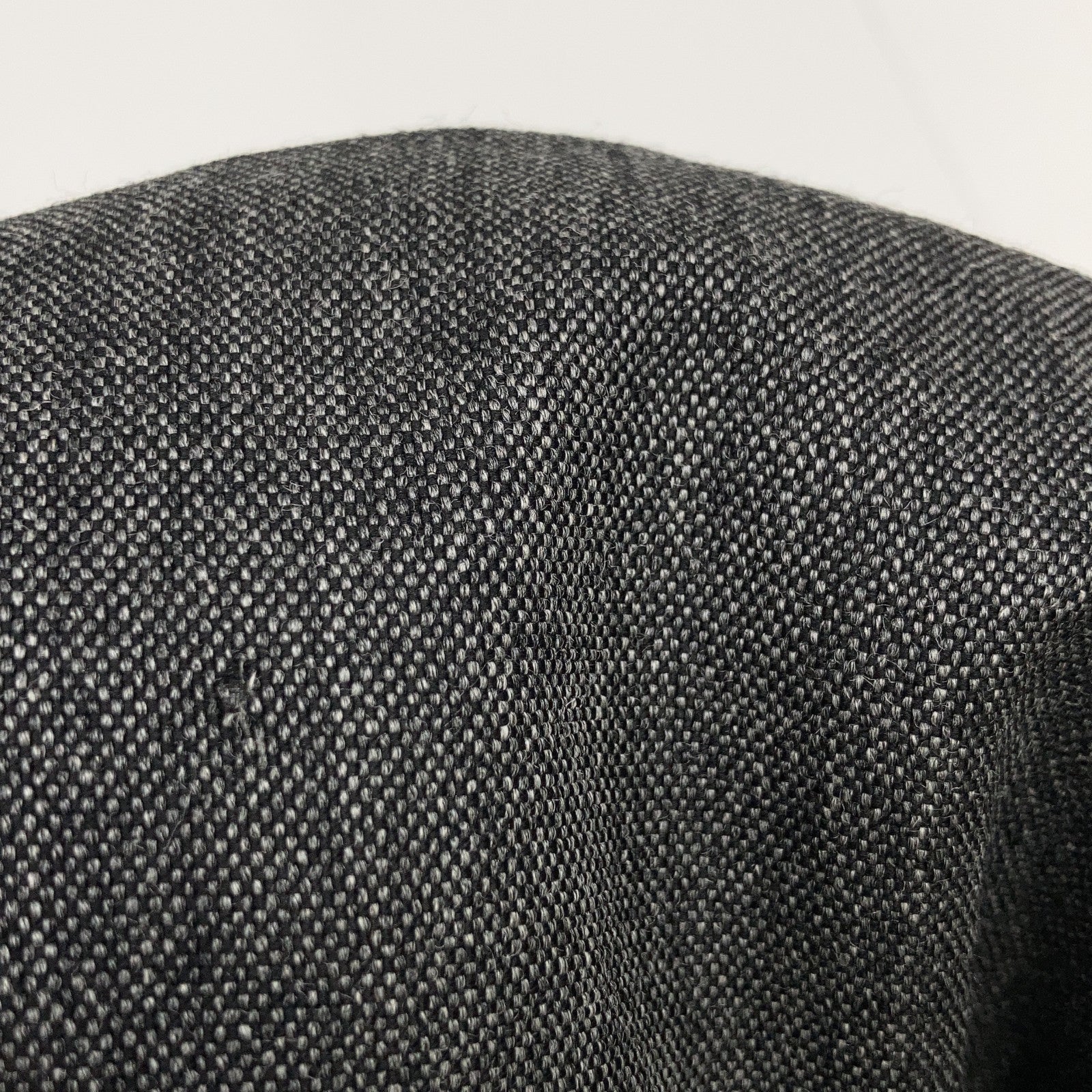 B1C21-648 Charcoal 100% Wool Down Coat Coat 38 Ladies