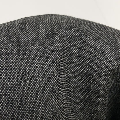B1C21-648 Charcoal 100% Wool Down Coat Coat 38 Ladies