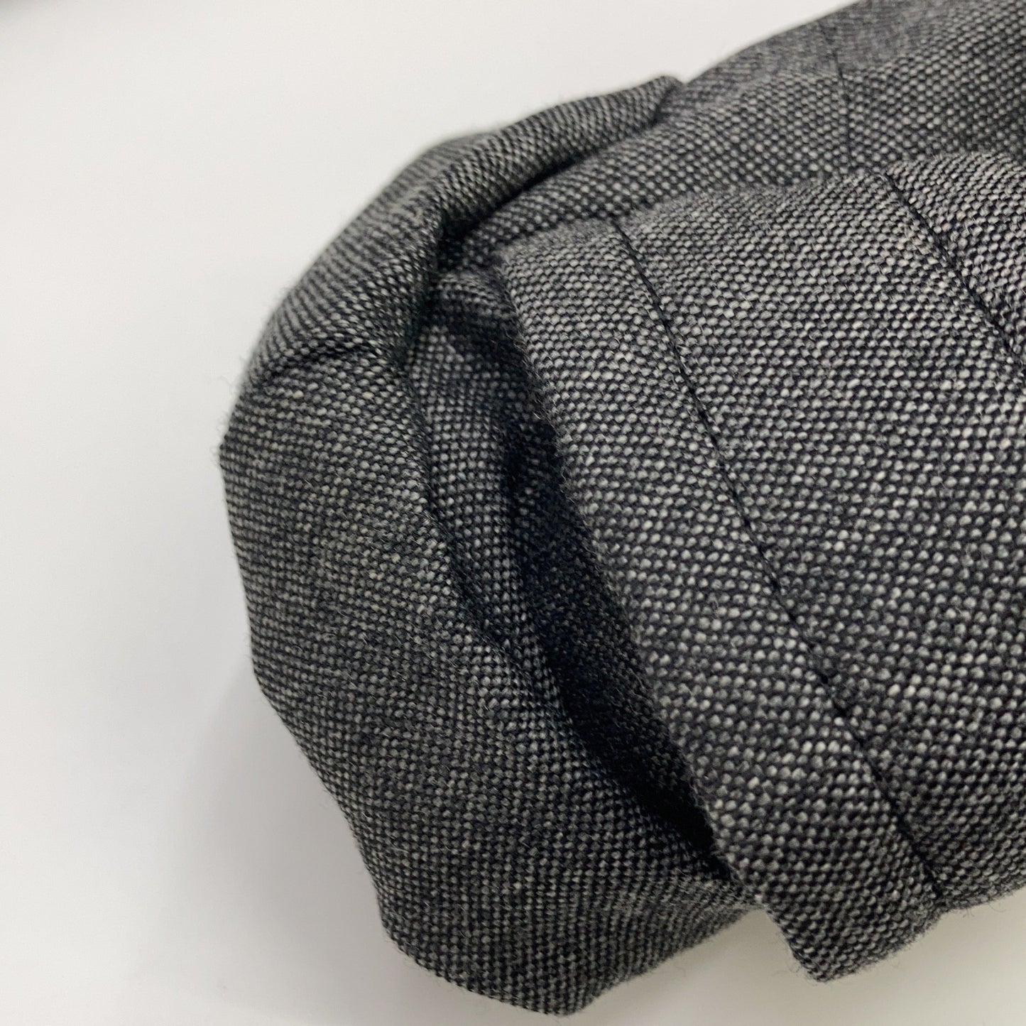 B1C21-648 Charcoal 100% Wool Down Coat Coat 38 Ladies