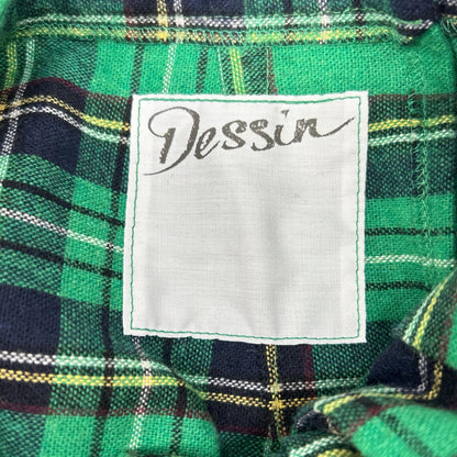 O’Neil of Dublin O'Neil of Dublin 【×Dessin】Green Checked Belted Pleated Skirt Skirt