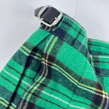 O’Neil of Dublin O'Neil of Dublin 【×Dessin】Green Checked Belted Pleated Skirt Skirt