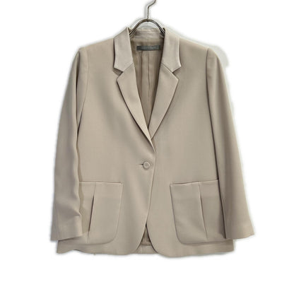 theory luxe セオリーリュクス 25SS 03-5104146 ベージュ トリアセテート CLEVEN CHOUETTE 1Bテーラードジャケット ジャケット