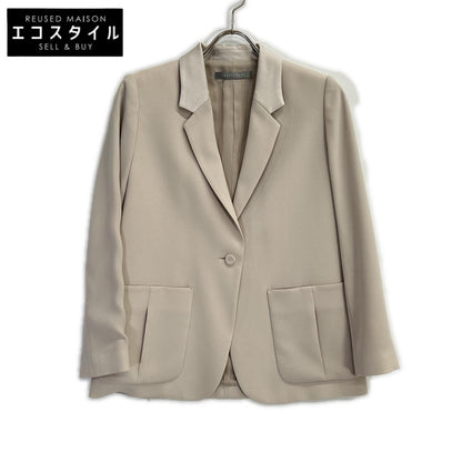 theory luxe セオリーリュクス 25SS 03-5104146 ベージュ トリアセテート CLEVEN CHOUETTE 1Bテーラードジャケット ジャケット