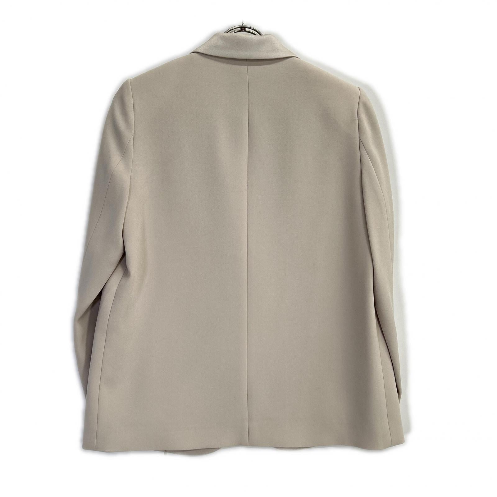 theory luxe セオリーリュクス 25SS 03-5104146 ベージュ トリアセテート CLEVEN CHOUETTE 1Bテーラードジャケット ジャケット