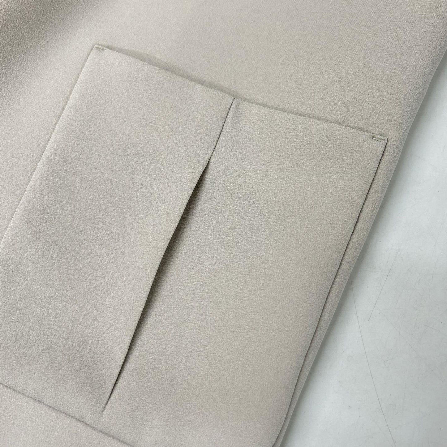 theory luxe セオリーリュクス 25SS 03-5104146 ベージュ トリアセテート CLEVEN CHOUETTE 1Bテーラードジャケット ジャケット