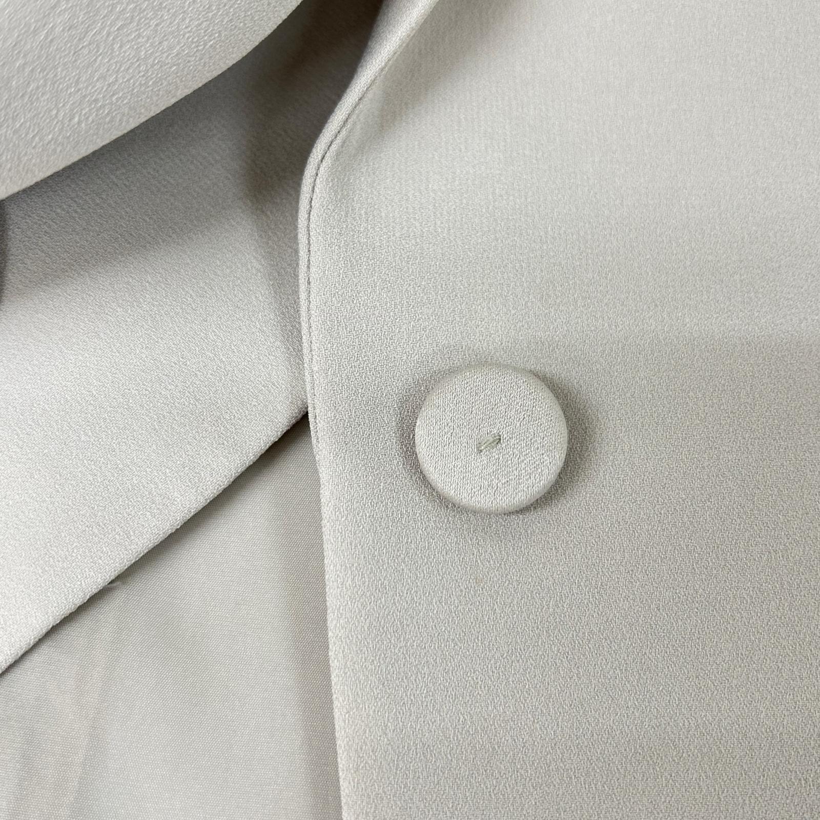 theory luxe セオリーリュクス 25SS 03-5104146 ベージュ トリアセテート CLEVEN CHOUETTE 1Bテーラードジャケット ジャケット