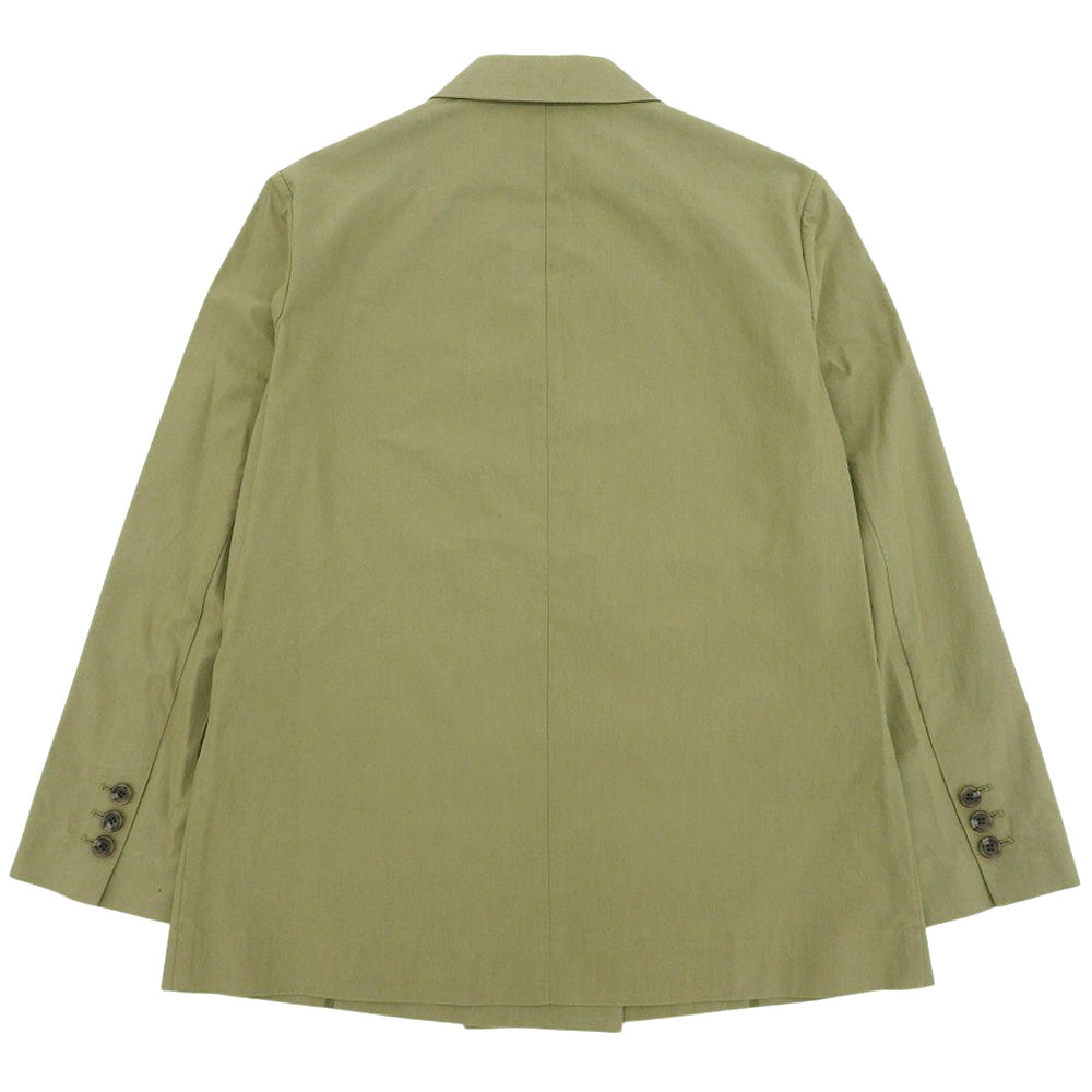 theory luxe セオリーリュクス 美品 コットン×ナイロン Harvey Carson Jacket ハーヴィーカーソン ジャケット カーキ 03-5204130 25SS ジャケット