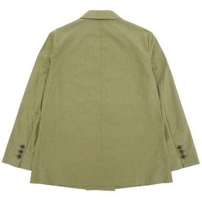 theory luxe セオリーリュクス 美品 コットン×ナイロン Harvey Carson Jacket ハーヴィーカーソン ジャケット カーキ 03-5204130 25SS ジャケット