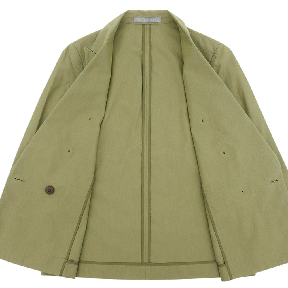 theory luxe セオリーリュクス 美品 コットン×ナイロン Harvey Carson Jacket ハーヴィーカーソン ジャケット カーキ 03-5204130 25SS ジャケット