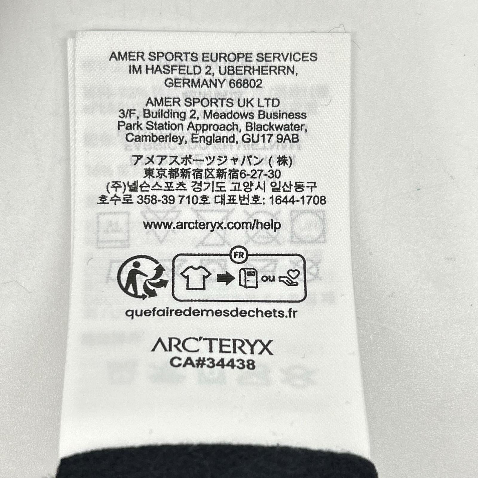 25FW X000009938 黑色 GORE-TEX INFINIUM Venta Mitten/手套 手套 XS 男款