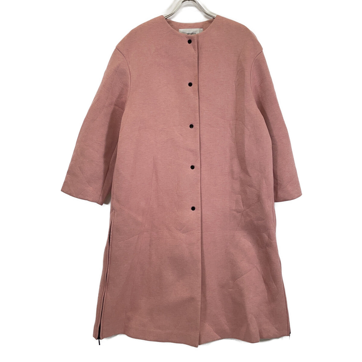ADORE Adore 531-1252924 Pink Wool-Blend Bonded Coat Coat