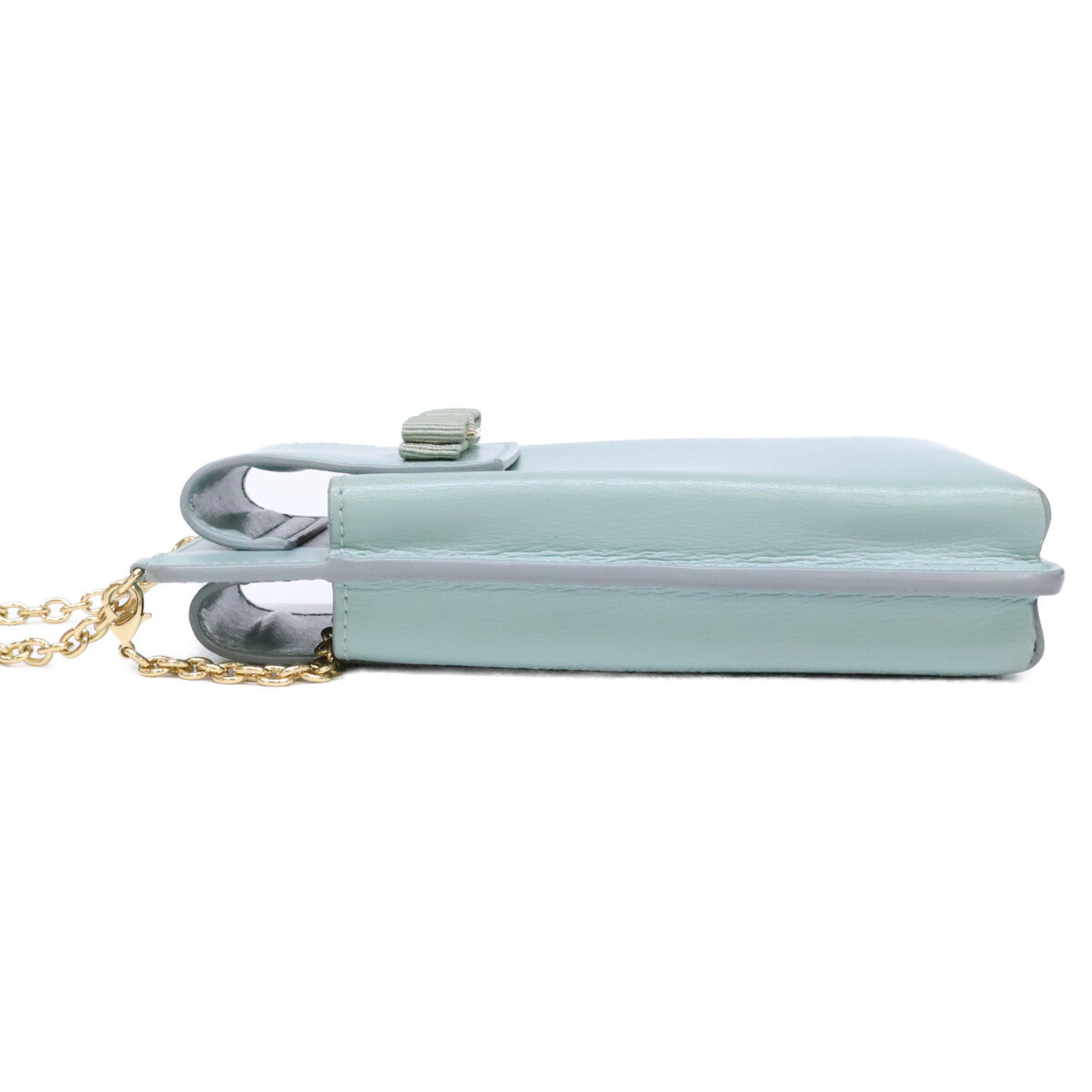 Salvatore Ferragamo JP-22-0381 Vara Ribbon Chain Strap Phone Case Other