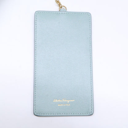 Salvatore Ferragamo JP-22-0381 Vara Ribbon Chain Strap Phone Case Other