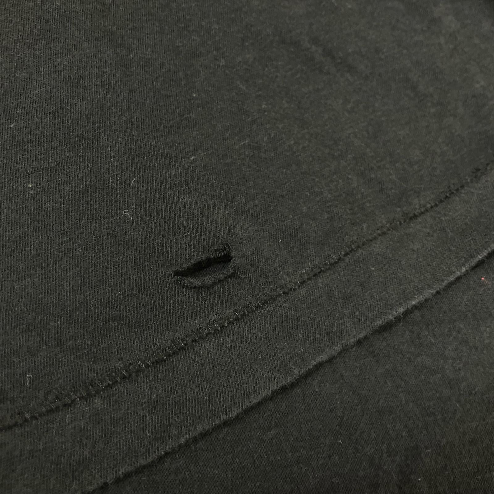 ANN DEMEULEMEESTER アンドゥムルメステール 2009-10aw RE-EDITION ブラック ロゴプリント 復刻Tシャツ トップス