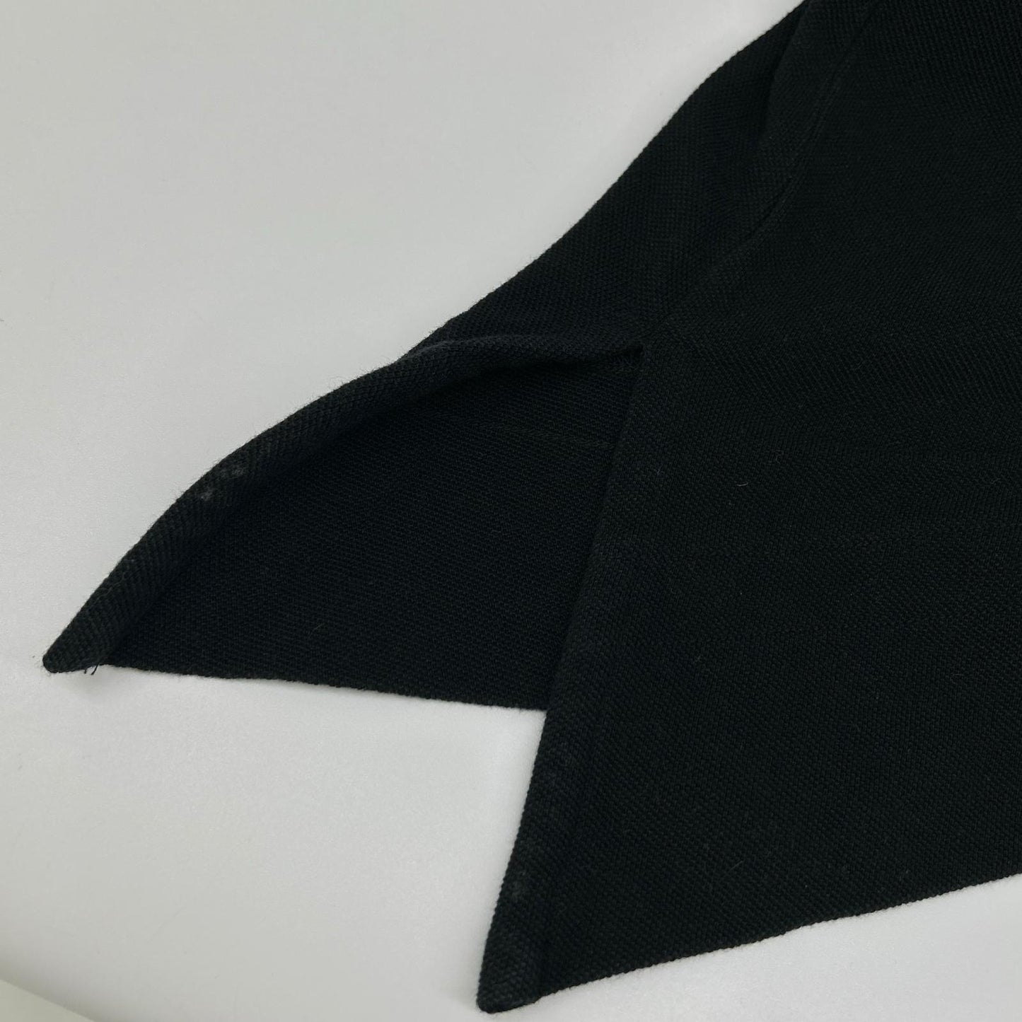 ANREALAGE アンリアレイジ SIDE ANGLE POLO SHIRTS 鹿の子 アシメントリー半袖ポロシャツ トップス