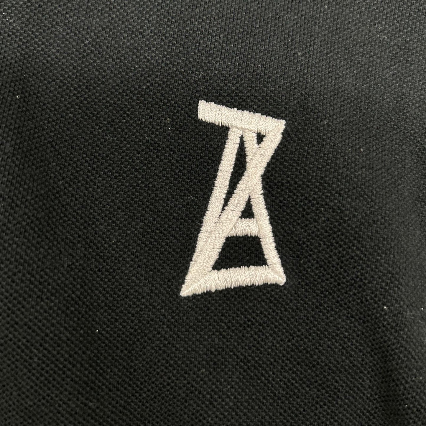 ANREALAGE アンリアレイジ SIDE ANGLE POLO SHIRTS 鹿の子 アシメントリー半袖ポロシャツ トップス