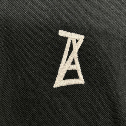 ANREALAGE アンリアレイジ SIDE ANGLE POLO SHIRTS 鹿の子 アシメントリー半袖ポロシャツ トップス
