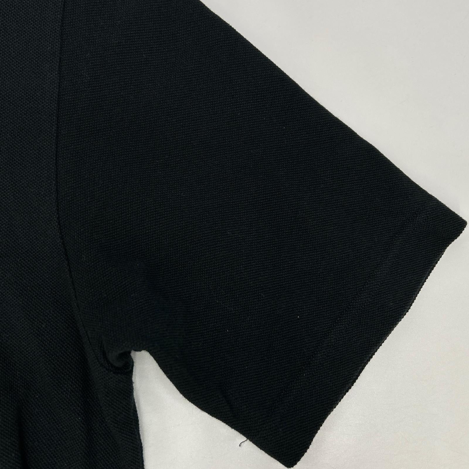 ANREALAGE アンリアレイジ SIDE ANGLE POLO SHIRTS 鹿の子 アシメントリー半袖ポロシャツ トップス