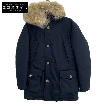 【×BEAMS F】WOOU0383 NAVY ARCTIC PARKA HC BS Fur Hooded Down Jacket Coat XS Men's
