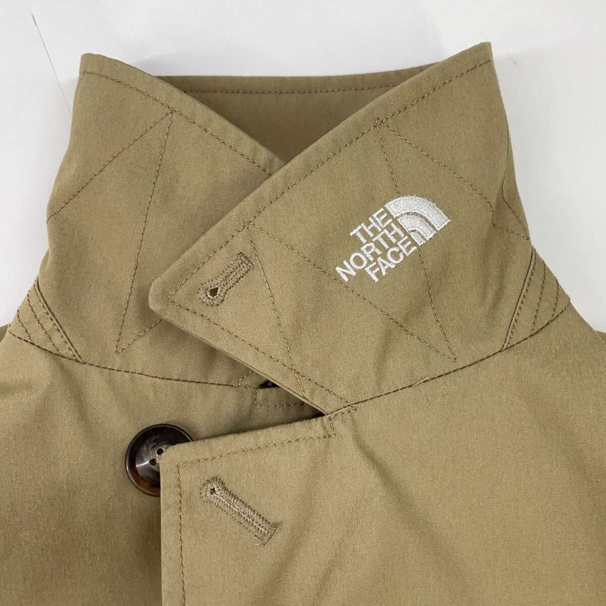 THE NORTH FACE PURPLE LABEL 北面紫标 【BEAMS联名】NP2212N 米色立领风衣 外套