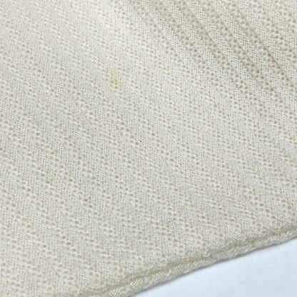 IVORY 100% WOOL SWEATER TOP S Men's