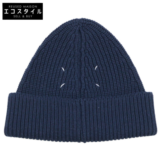 Maison margiela メゾンマルジェラ 【美品/国内正規】24年 S50TC0051 S17791 511F 4ステッチ リブニットキャップ 帽子