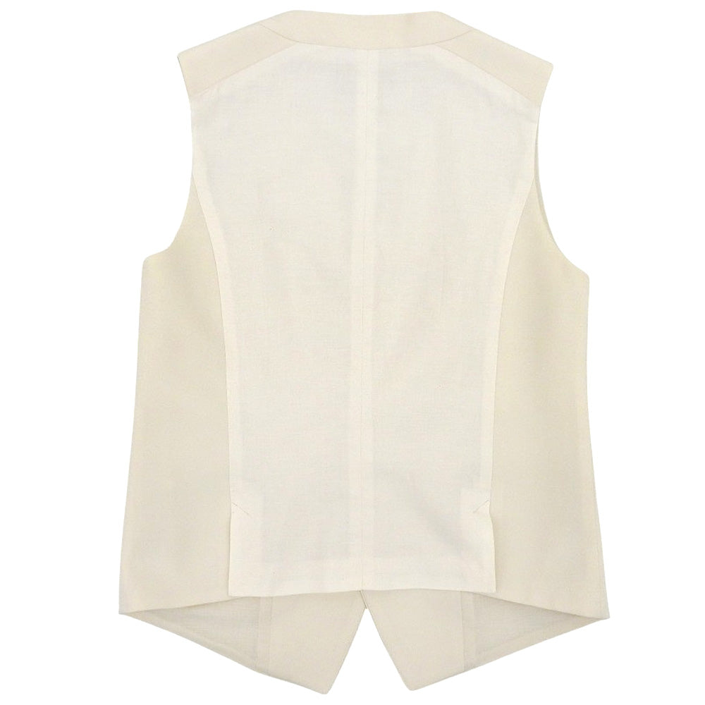 SINME シンメ ベストジレ レディース オフホワイト M SS14-05 ベスト
