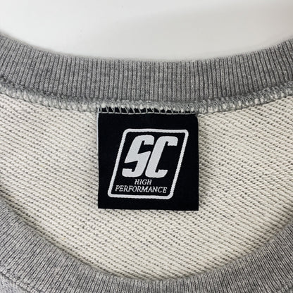 SC Subculture エスシー サブカルチャー グレー コットン DEVIL CREW NECK SWEAT/デビルプリント クルーネックスウェットプルオーバー トップス