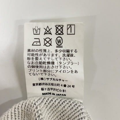 SC Subculture エスシー サブカルチャー グレー コットン DEVIL CREW NECK SWEAT/デビルプリント クルーネックスウェットプルオーバー トップス
