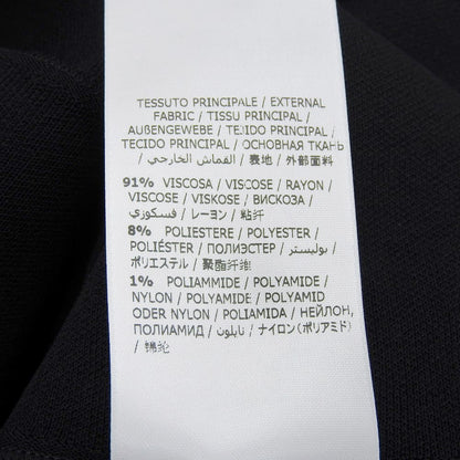 Salvatore Ferragamo サルヴァトーレフェラガモ 美品 レーヨン混 ランダムタック ジャージー フレアスカート レディース 黒 S 9710-001 スカート