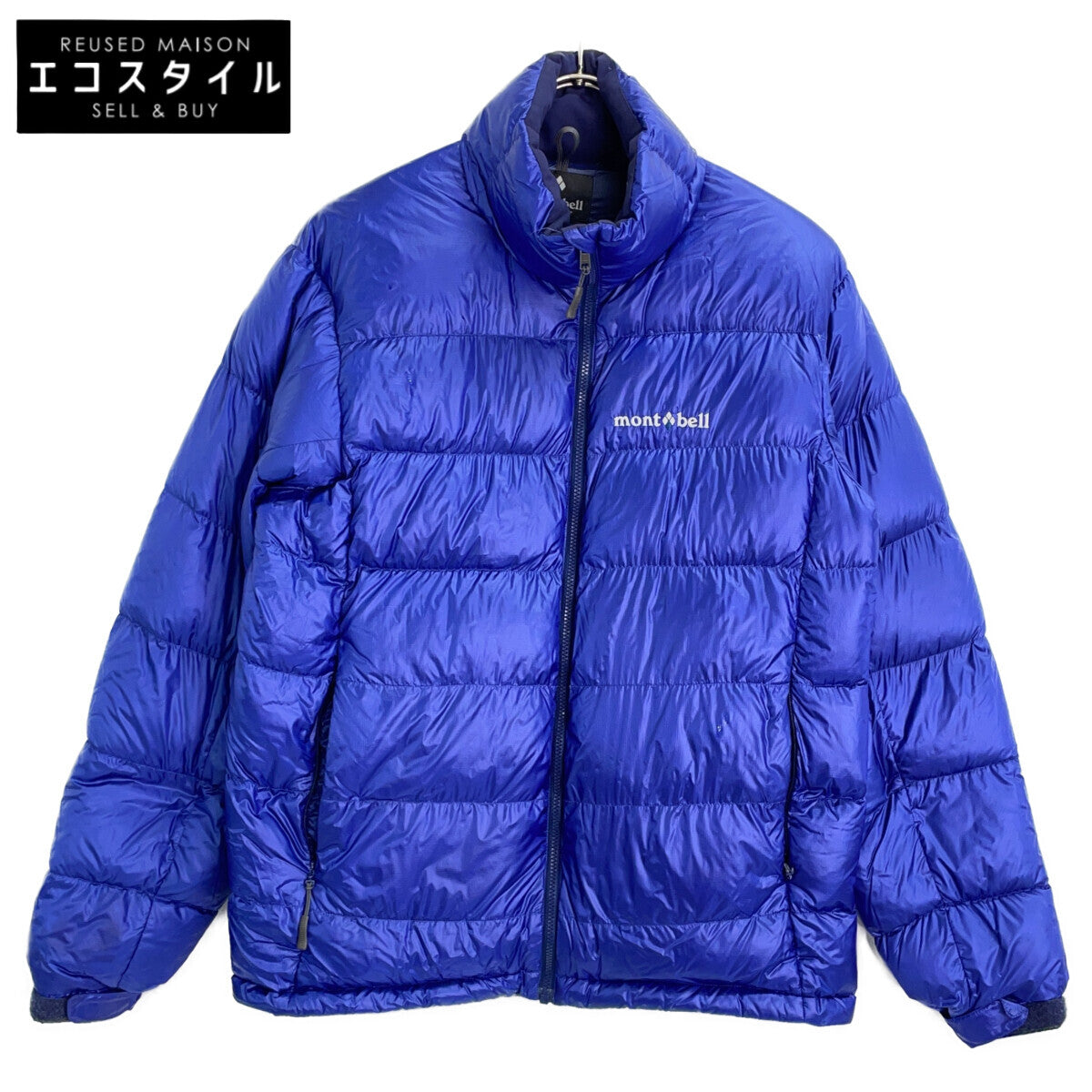 1101426 Blue Alpine Down Jacket S Men's