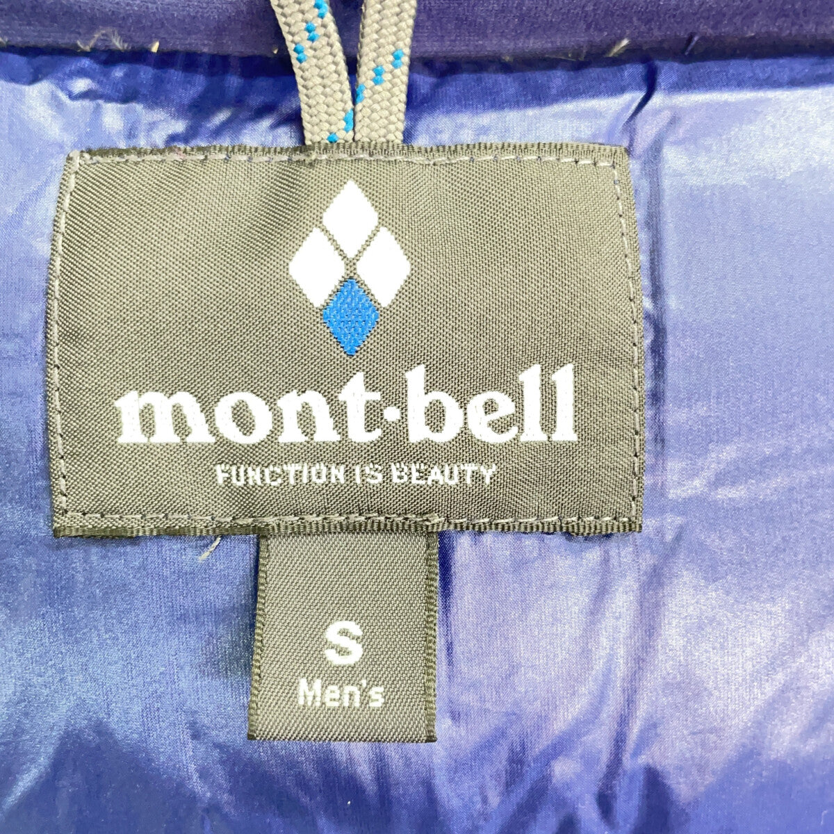 1101426 Blue Alpine Down Jacket S Men's
