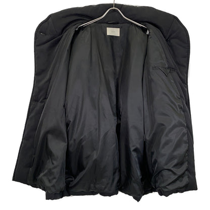 lo233-05 black volume batting coat/volume batting coat coat F women's