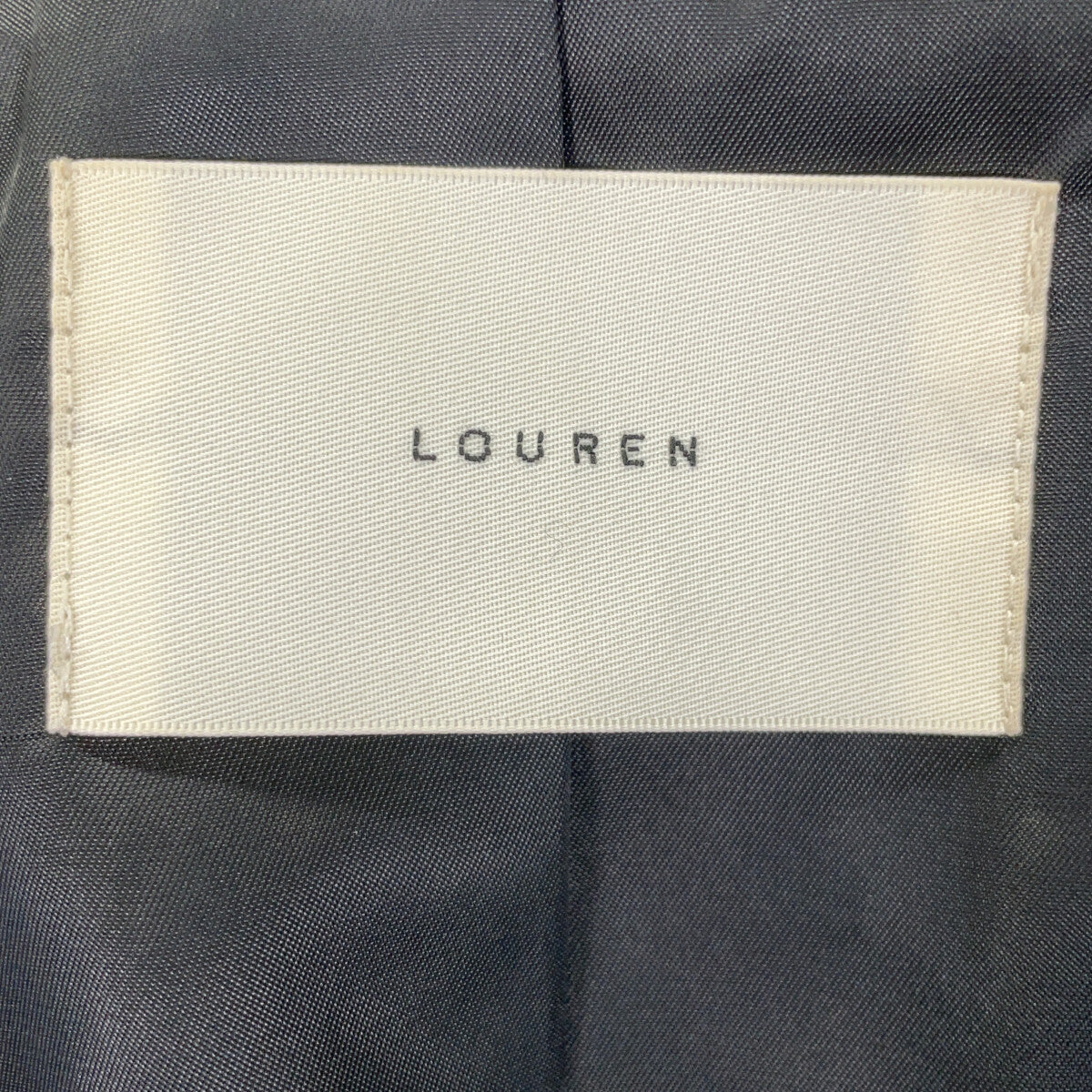 Louren ローレン lo233-05 ブラック volume batting coat/ボリュームバッティングコート コート