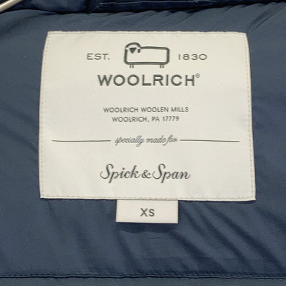 WOOLRICH Woolrich special collaboration with Spick&Span WWOU0642 navy military coat with layered inner down jacket